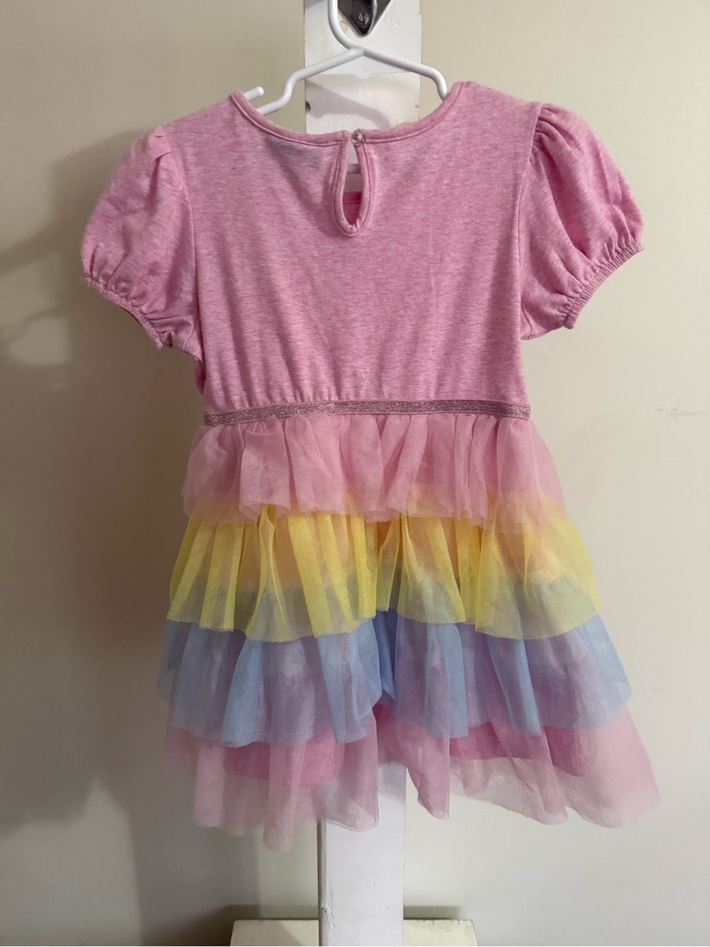 Andy & Evan Rainbow Tiered Ruffle Tutu Dress - Picture 7 of 8
